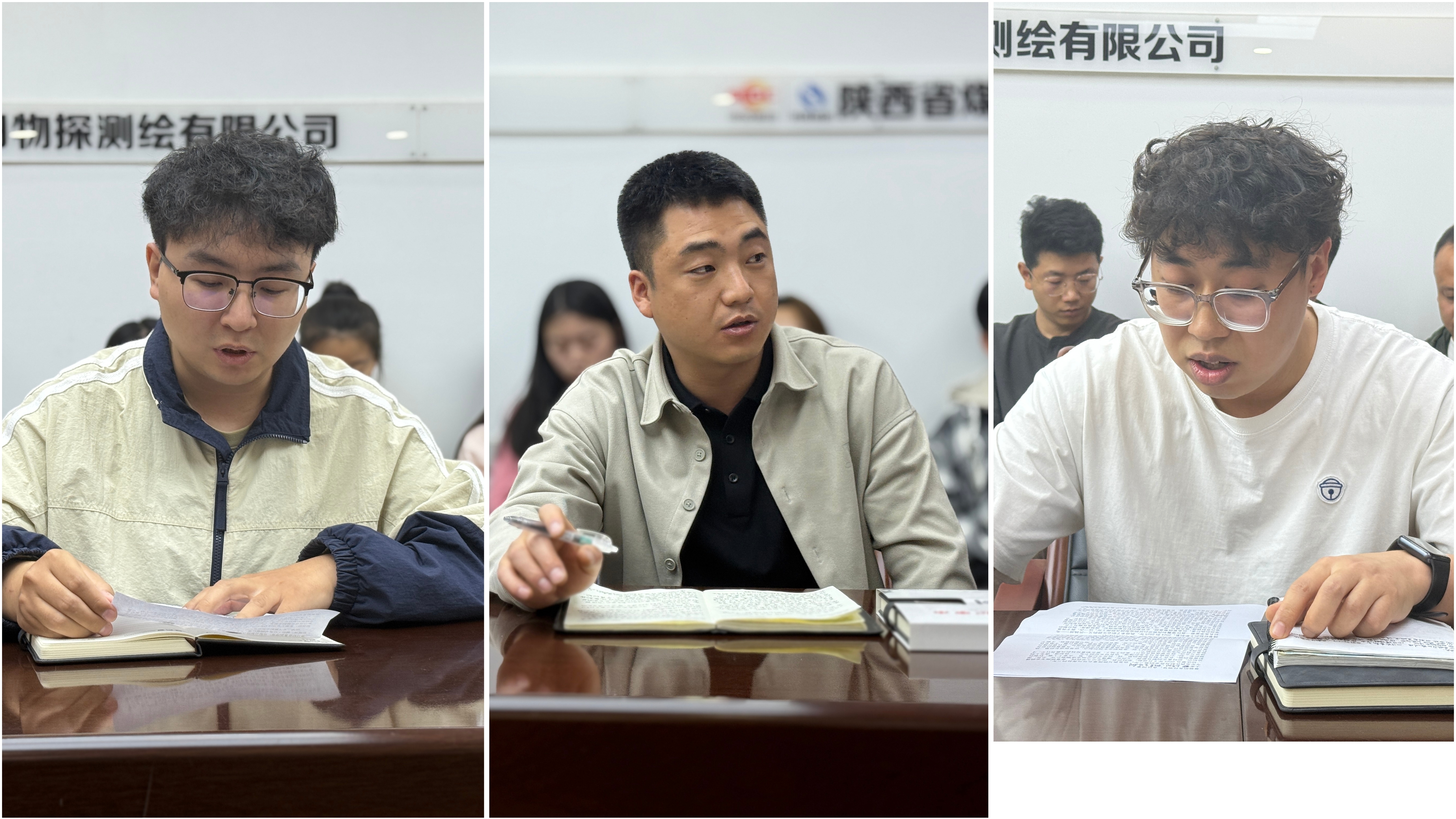 061778048472397397.jpeg 五四青年节前夕,物测公司团委组织开展青年座谈会,倾听青年声音,凝聚奋进力量。图为青年代表发言。(侯思雨).jpg